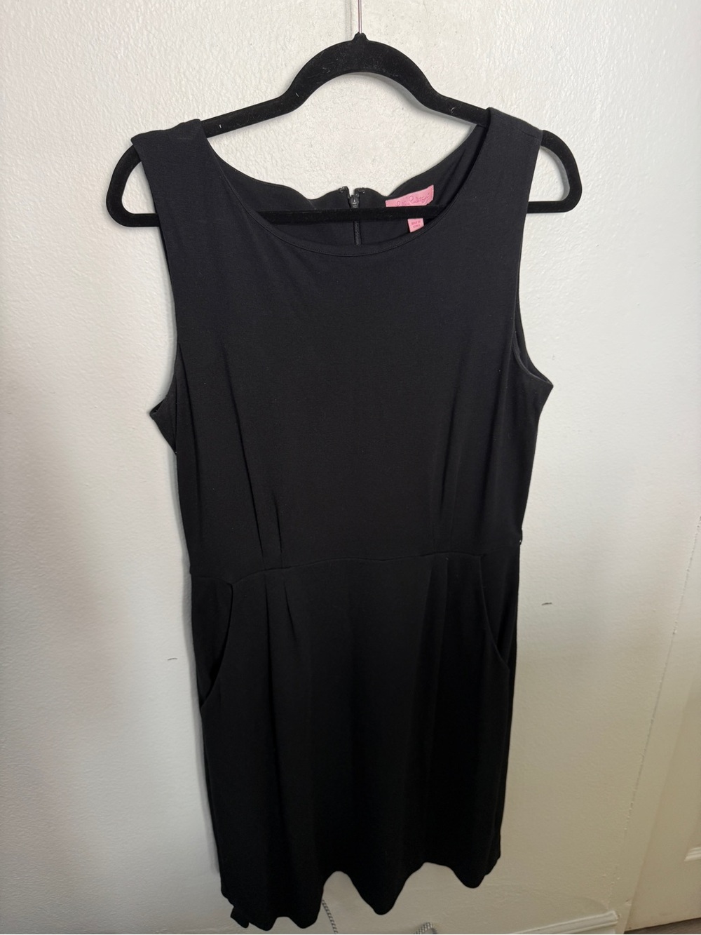 Lilly Pulitzer Black Sleeveless Mini Dress